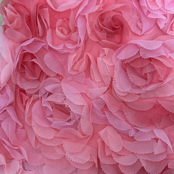 Petal & Pup Strapless Pink Floral Mini Dress. Size Small. Never Worn. - Picture 5 of 5